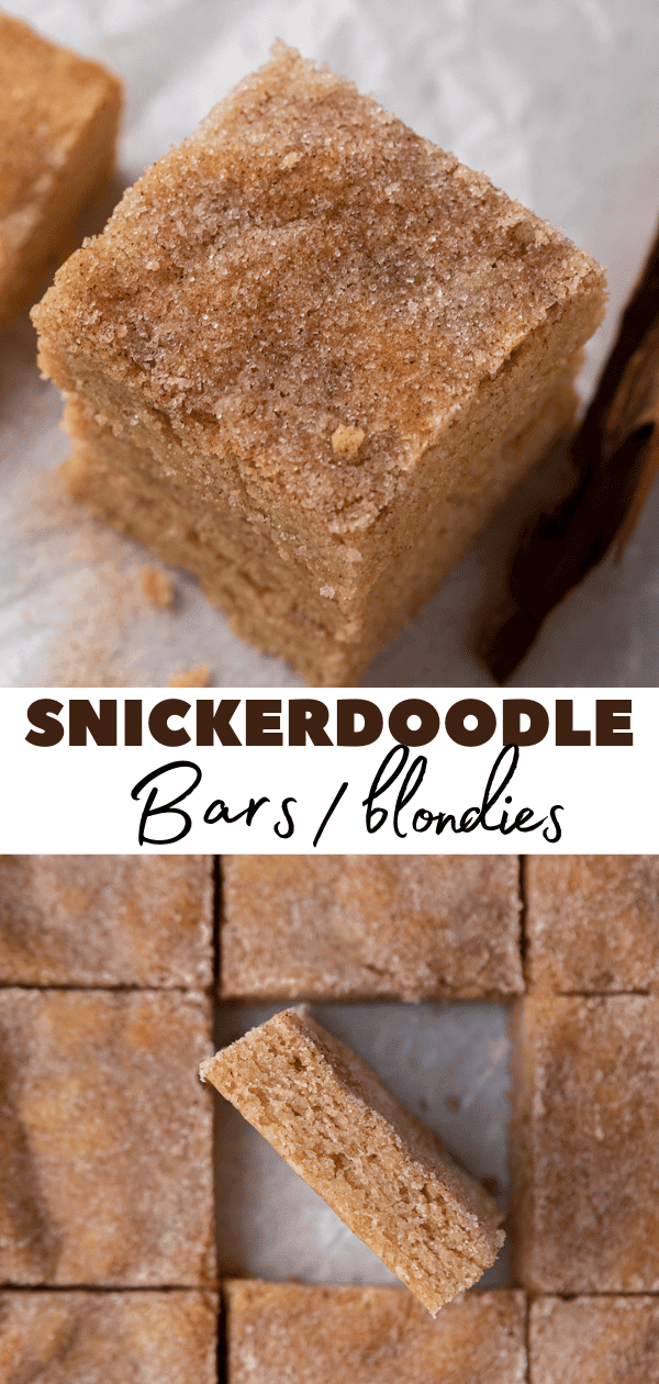 Easy Snickerdoodle Bars recipe Lifestyle of a Foodie