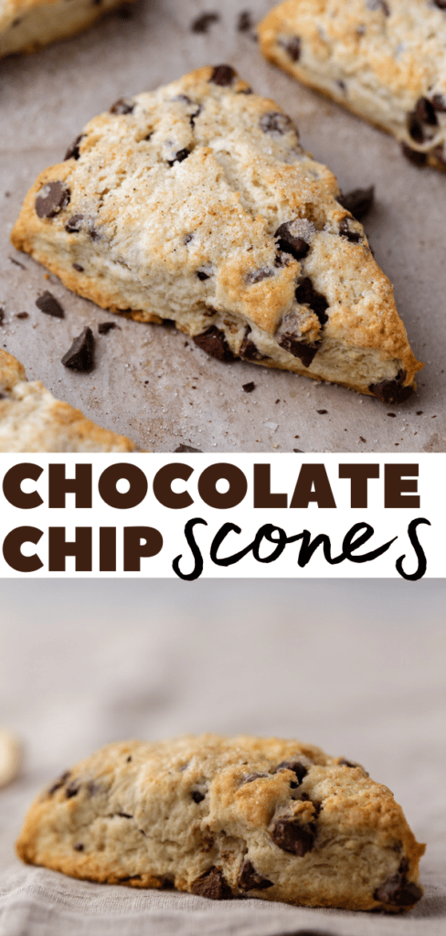 chocolate chip scones