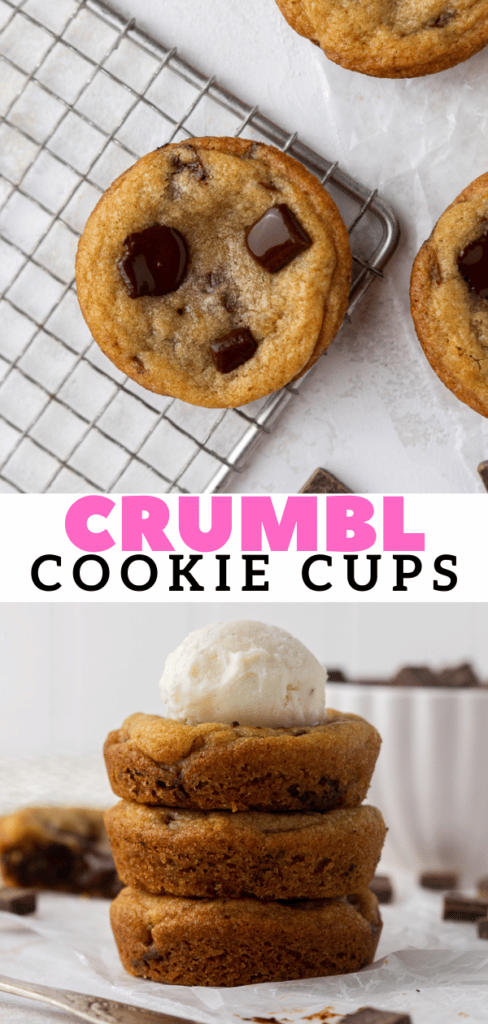 Crumbl cookie cups 