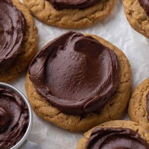 Peanut butter bar cookies