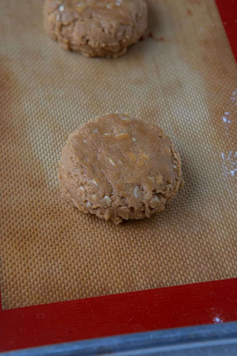 Chilled Crumbl Peanut butter bar cookies Lifestyle of a Foodie