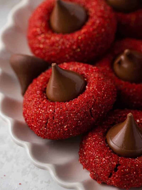 Hershey's Red Velvet Blossoms Cookies