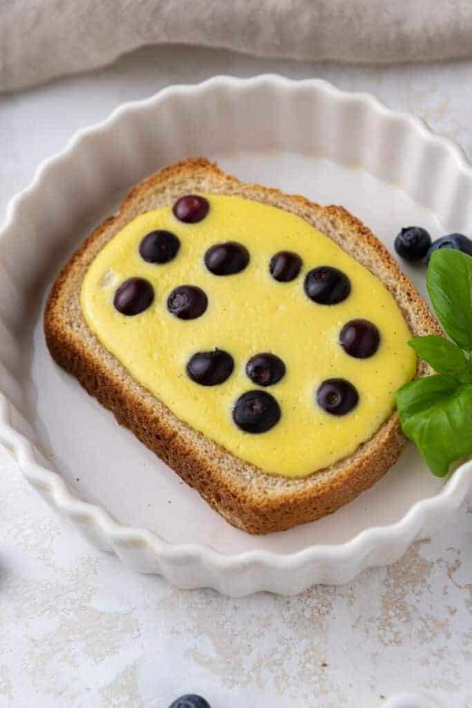 Tiktok custard toast Air fryer/Oven Yogurt Toast Lifestyle of a Foodie