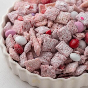 Valentine's day muddy buddies