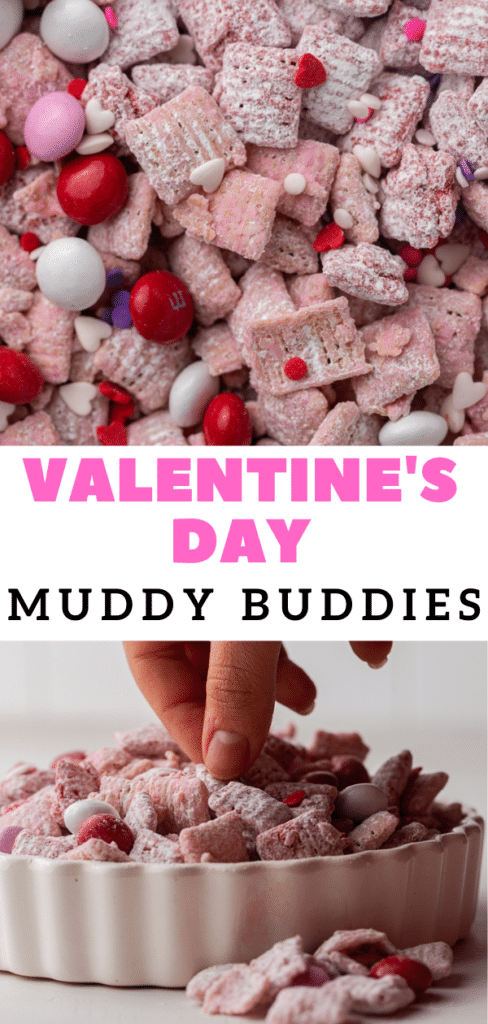 Valentine's day muddy buddies