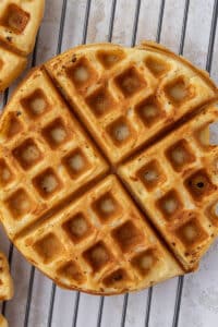 The Easiest Buttermilk waffles Recipe - Lifestyle of a Foodie