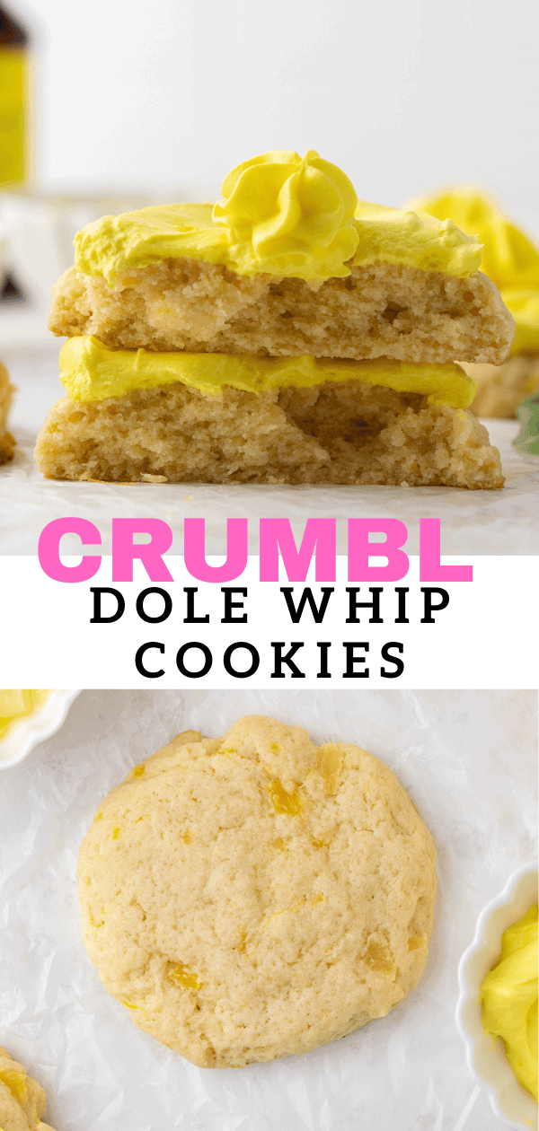 Crumbl Pineapple Dole Whip Cookies Lifestyle of a Foodie