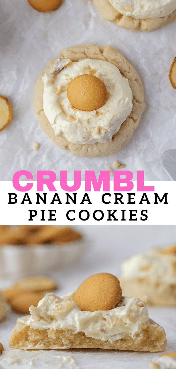 The Best Chilled Crumbl banana cream pie Cookies Lifestyle of a Foodie