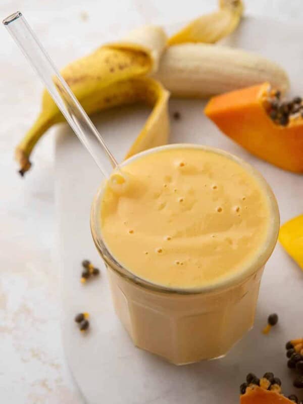mango papaya smoothie