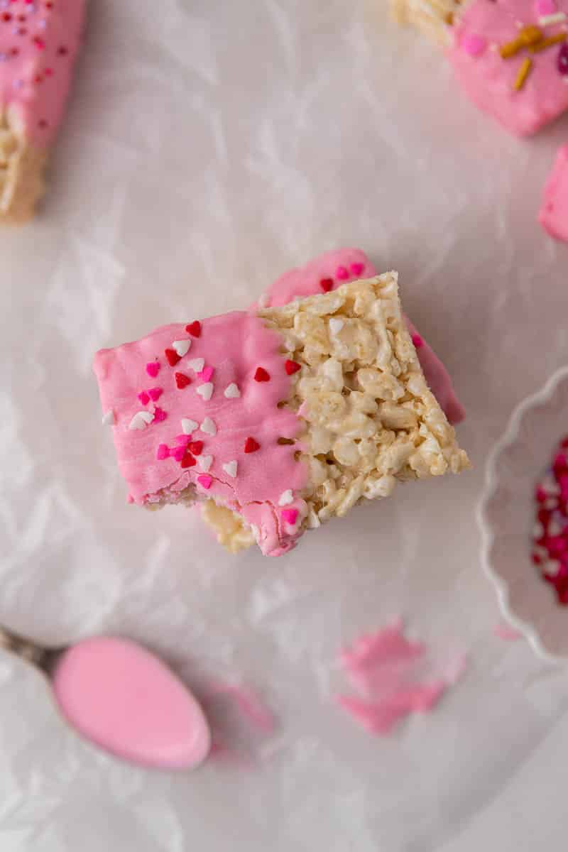 The best Chocolate Coated Rice Krispie Treats Lifestyle of a Foodie