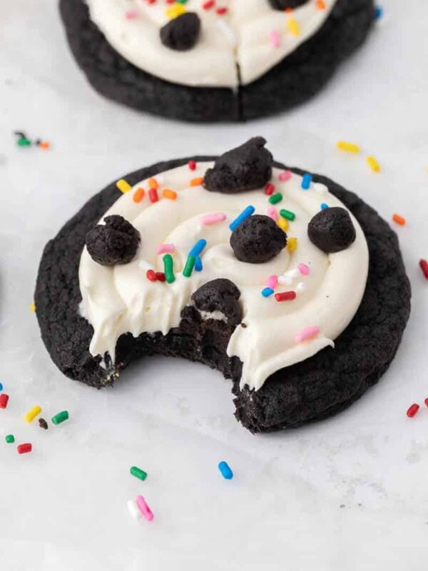 Crumb Oreo birthday cake cookies