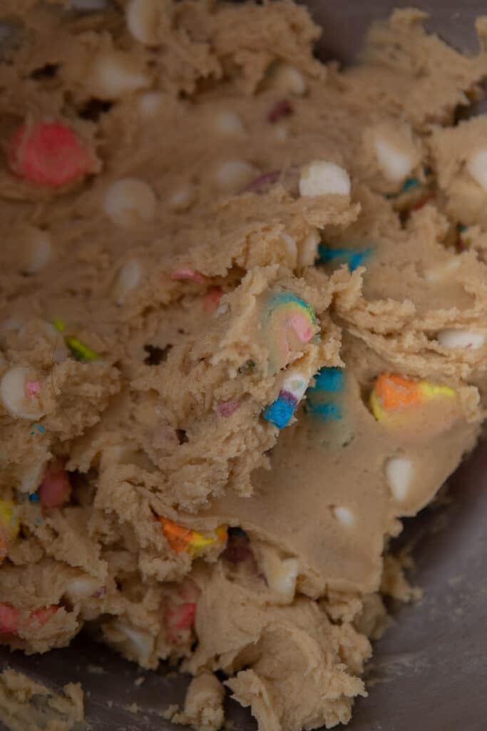 Lucky charms cookie dough
