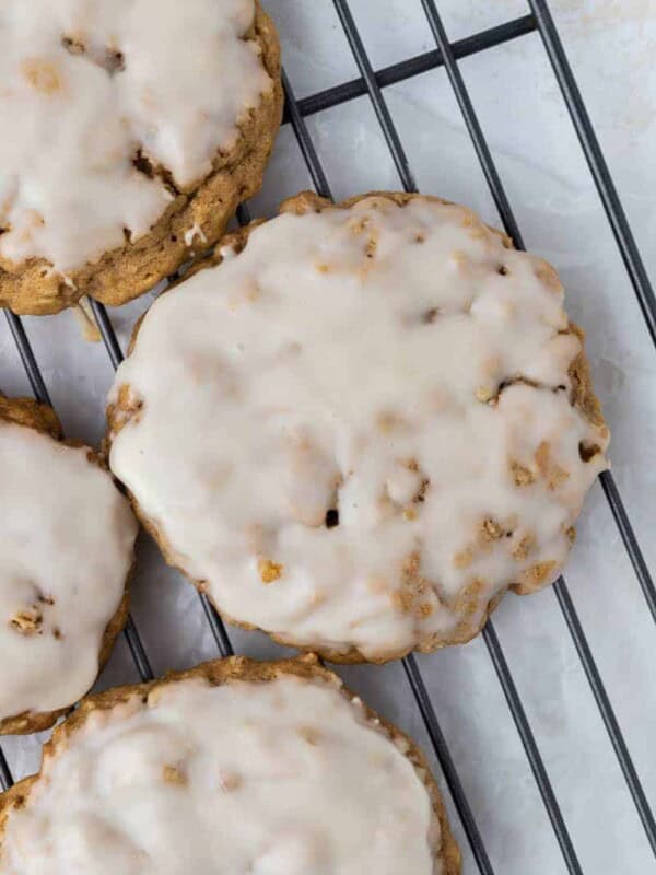 iced oatmeal cookies