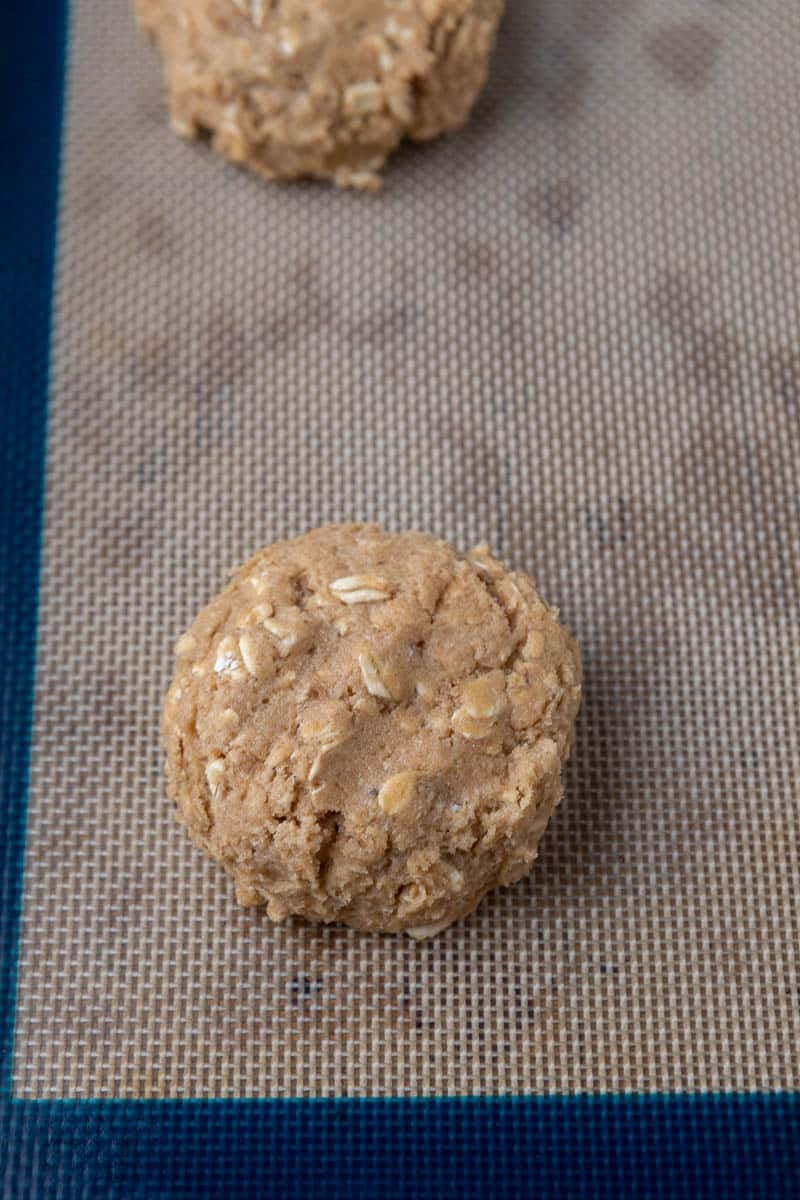 Oatmeal cookie dough