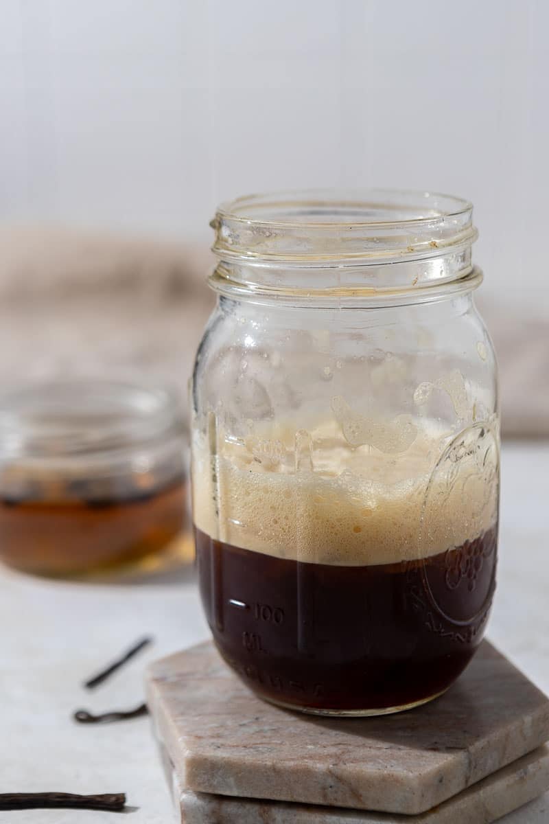 Iced Toasted Vanilla Oatmilk Shaken Espresso Starbucks copycat