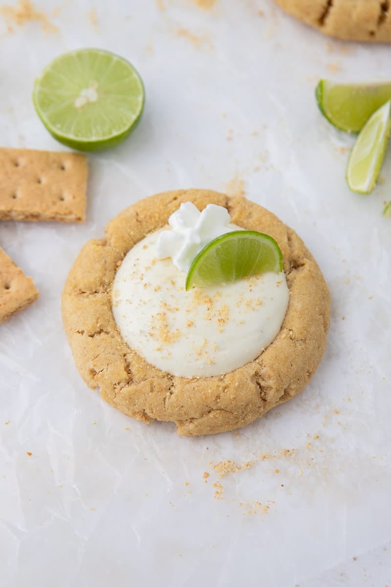 The Best Chilled Crumbl Key lime Pie Cookies - Lifestyle of a Foodie