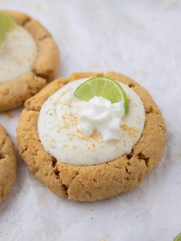 Key lime pie cookies