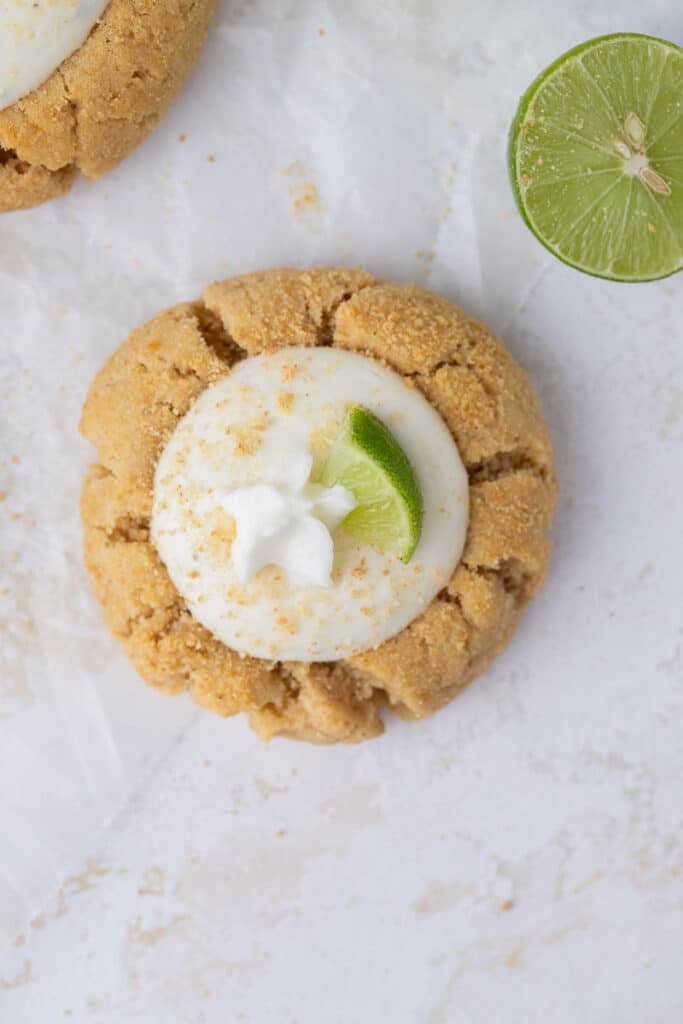 Cmini catering size key lime pie cookies