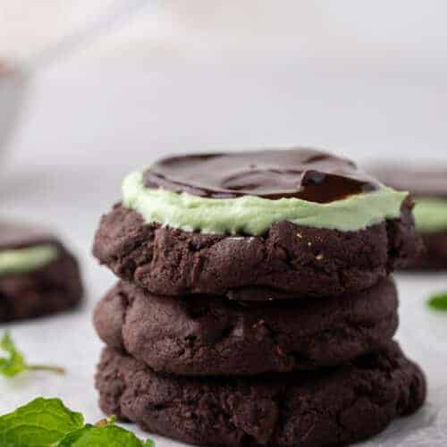 The Best Chilled Crumbl Mint Brownie Cookies Lifestyle Of A Foodie