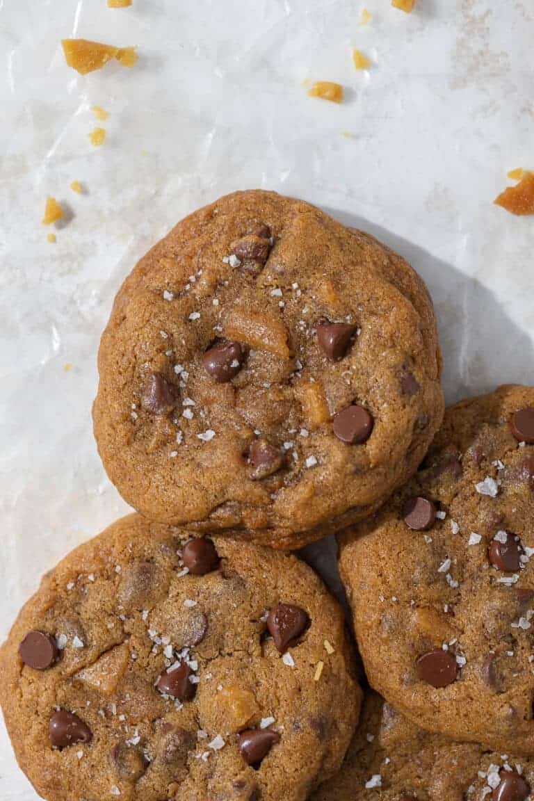 The best Sea Salt Chocolate Chip Toffee Cookies Lifestyle of a Foodie