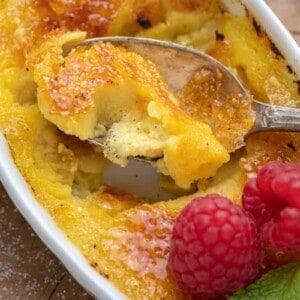 Ice cream creme brulee