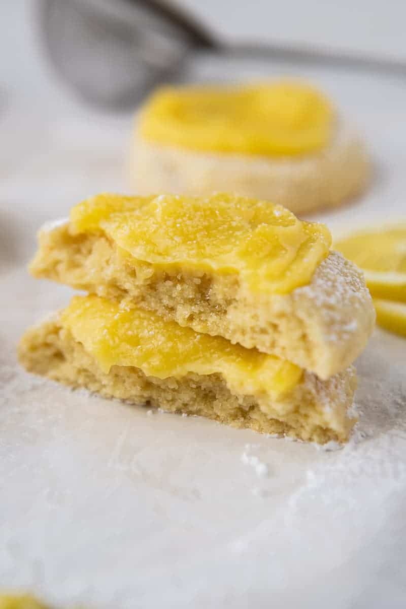 Easy Chilled Crumbl Lemon Bar Cookies Lifestyle of a Foodie