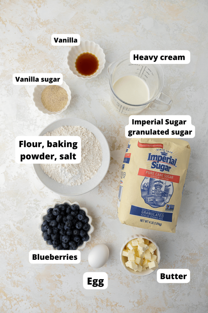 Starbucks blueberry scones ingredients