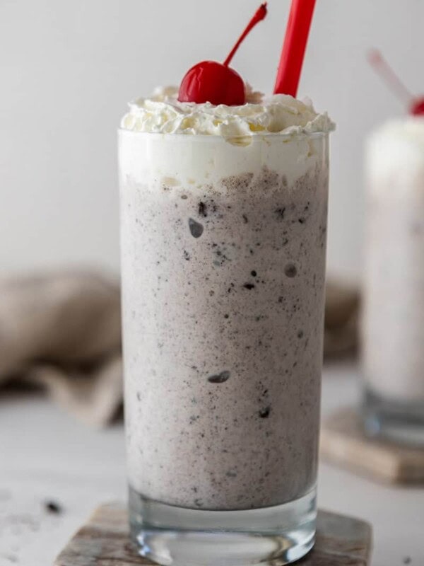 Chick fil a cookies and cream milkshake