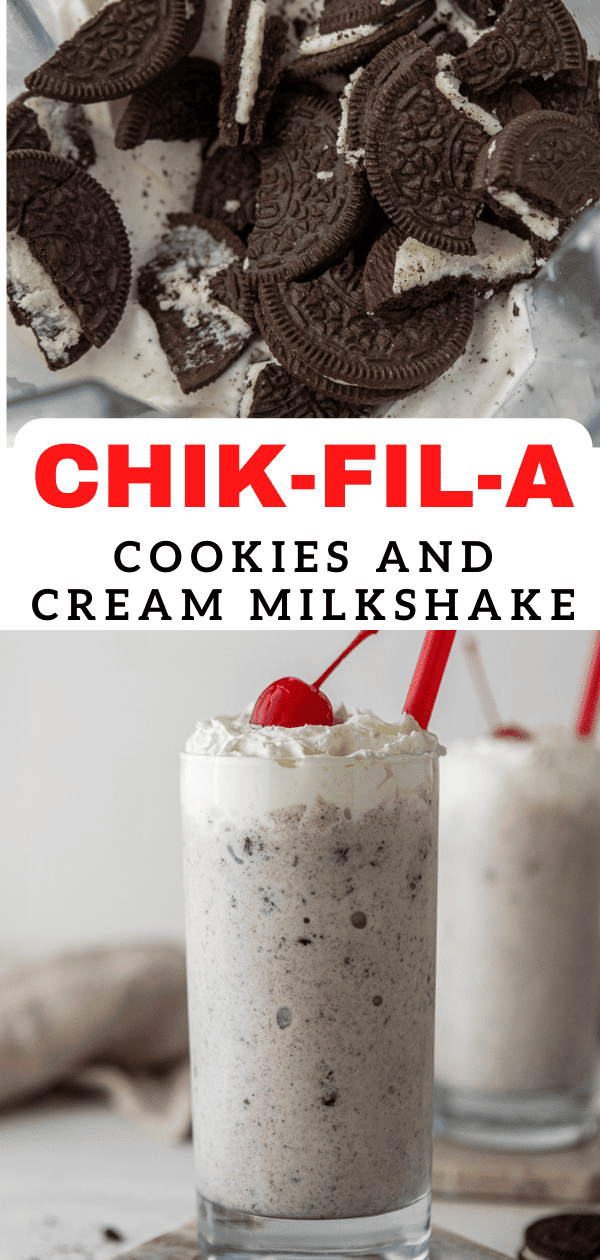 cookies and cream milkshake chick fil a