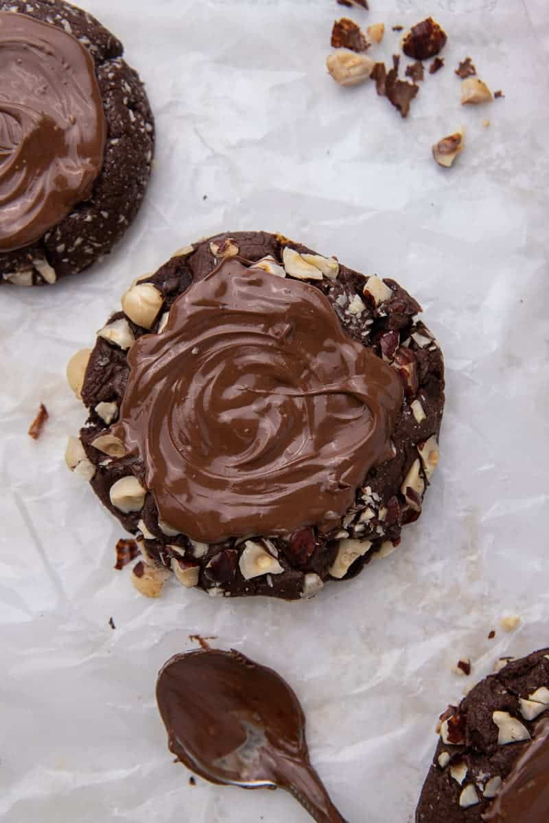The best CRUMBL Hazelnut Mudslide Cookies Lifestyle of a Foodie