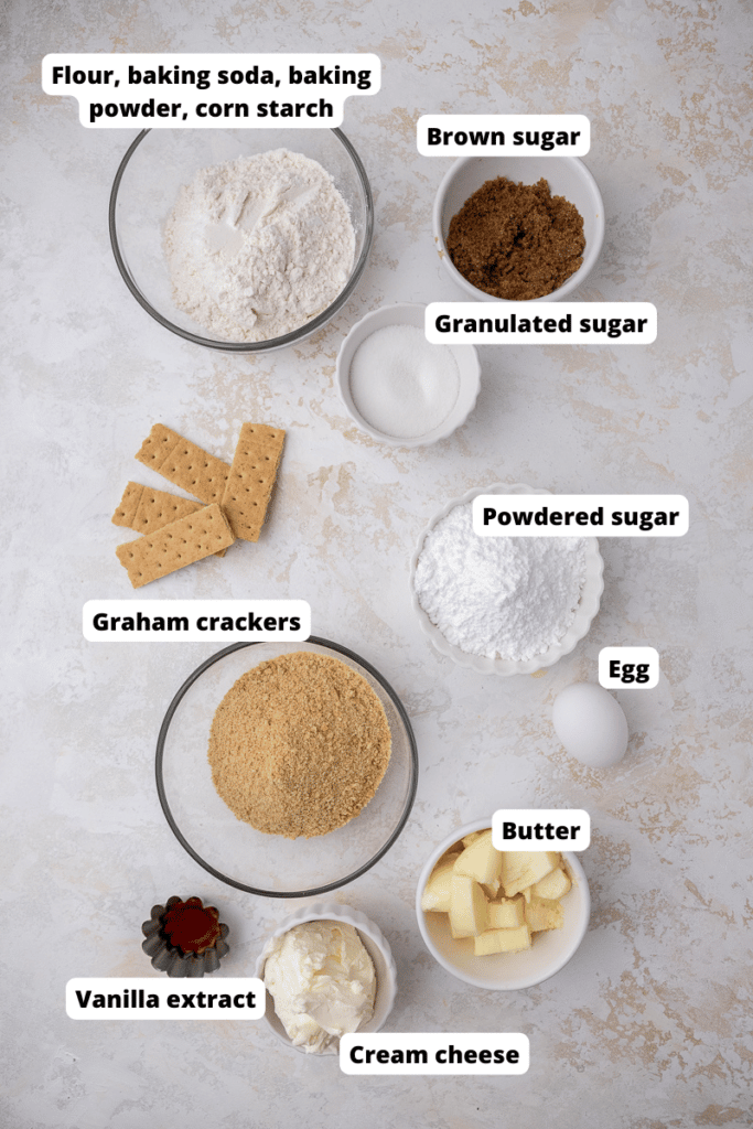 NY cheesecake cookie ingredients