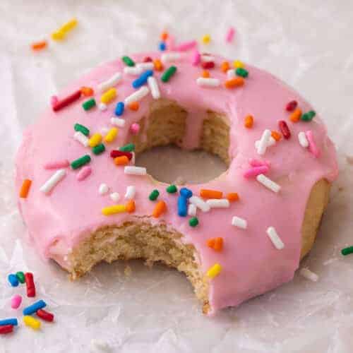 Crumbl pink donut cookies