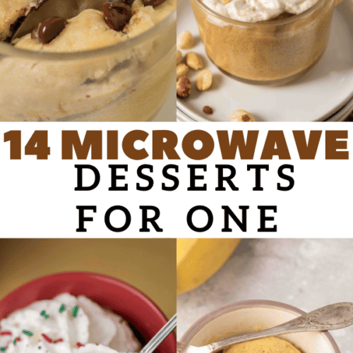 easy desserts microwave