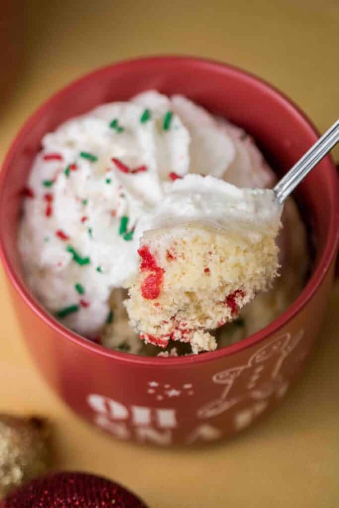 cake mix mug cake