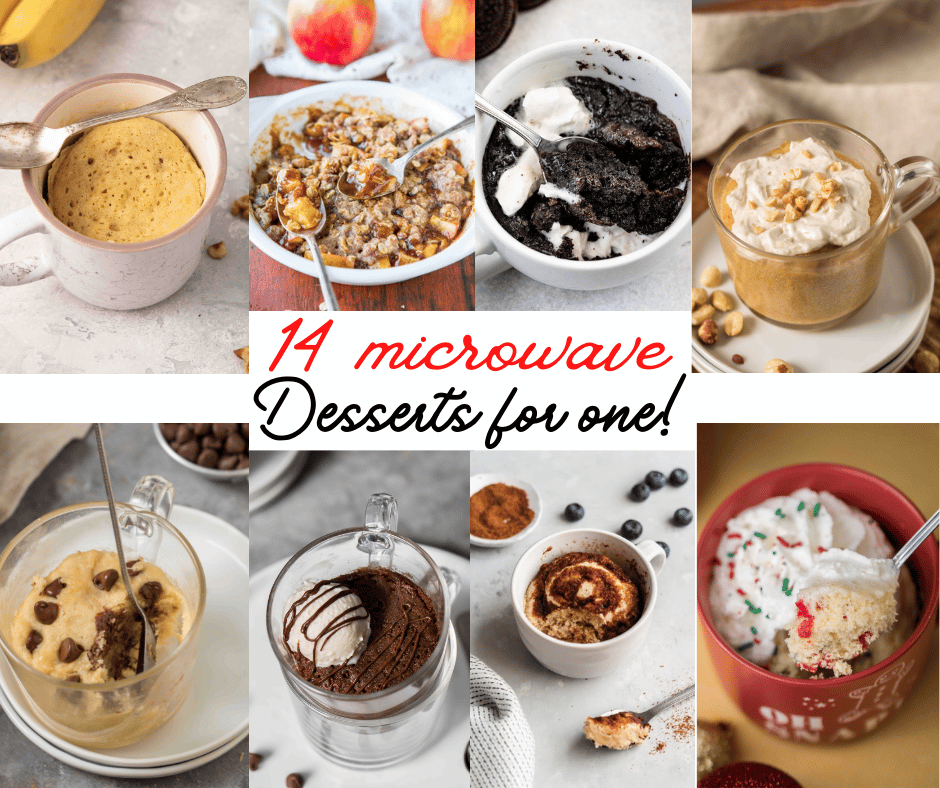 14 microwave desserts for one 