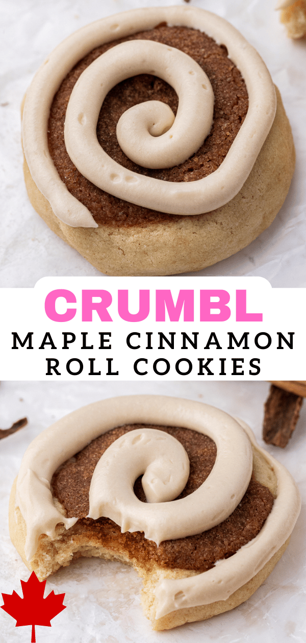 Crumbl cinnamon roll cookies 