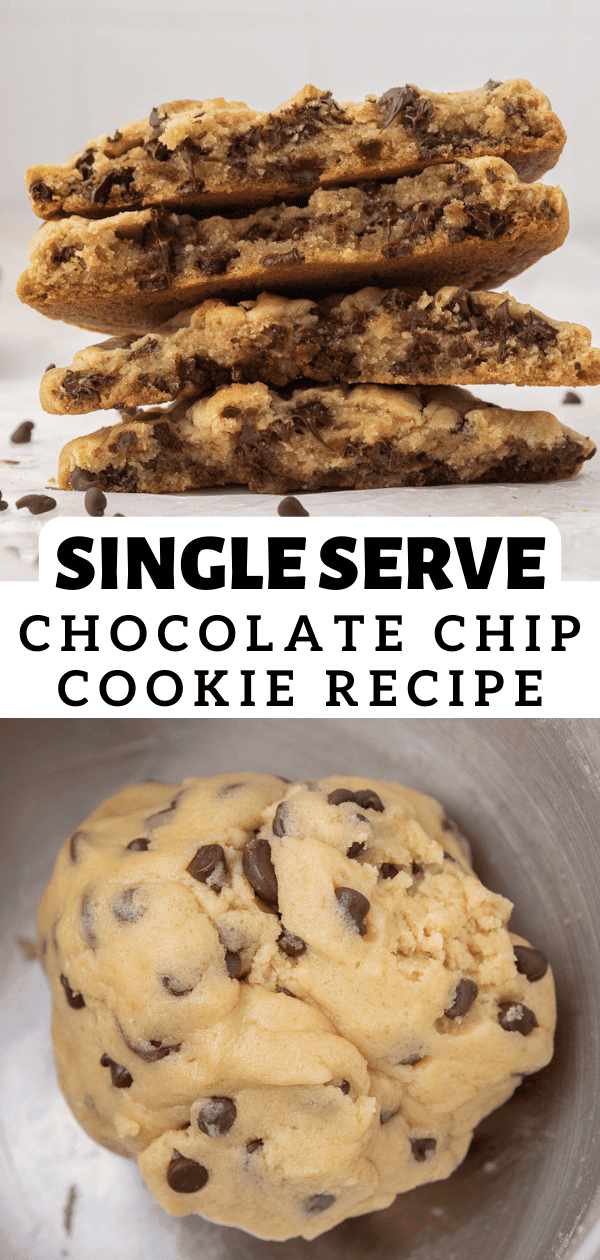 Single Serve Chocolate Chip Cookie — Cooking with Rocco