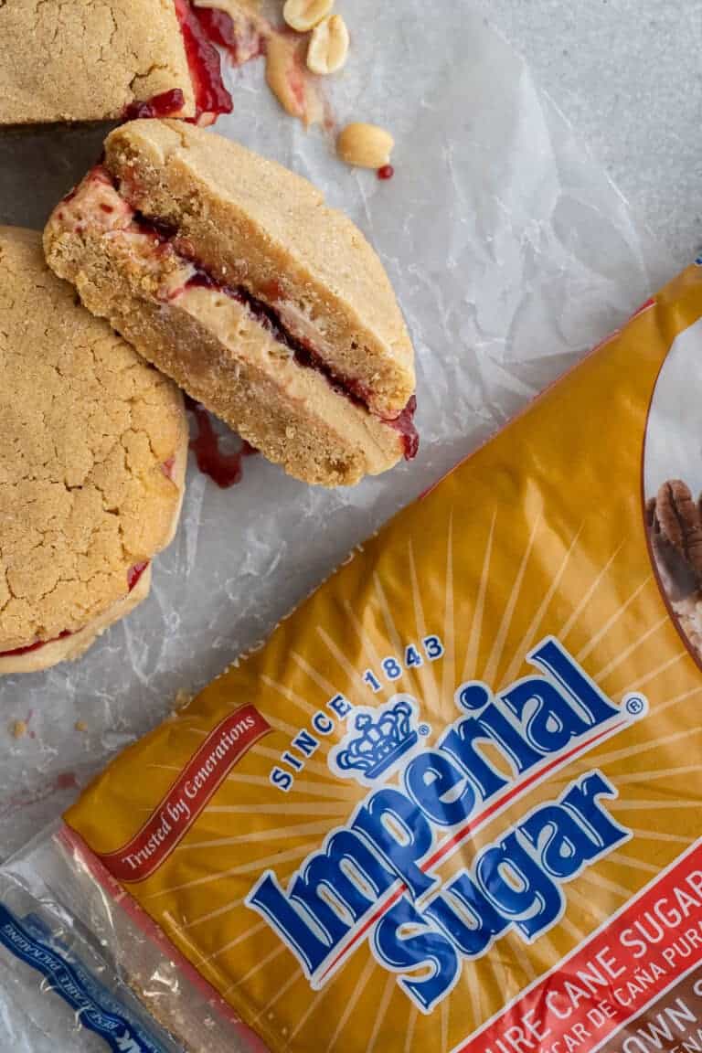 Peanut butter and Jelly cookie sandwich Crumbl copycat Lifestyle of