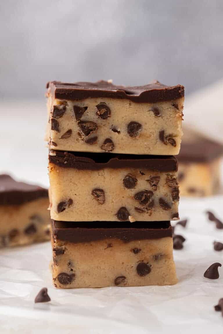 Easy No Bake Cookie Dough Bars Lifestyle of a Foodie