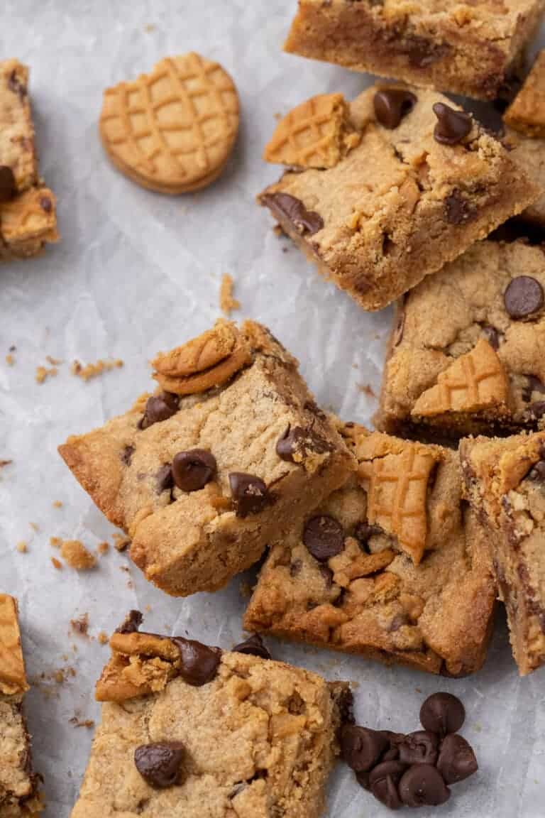 The Best Nutter Butter Bars - Lifestyle of a Foodie