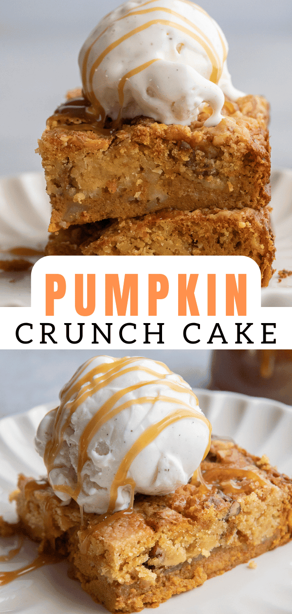 Pumpkin dump cake 