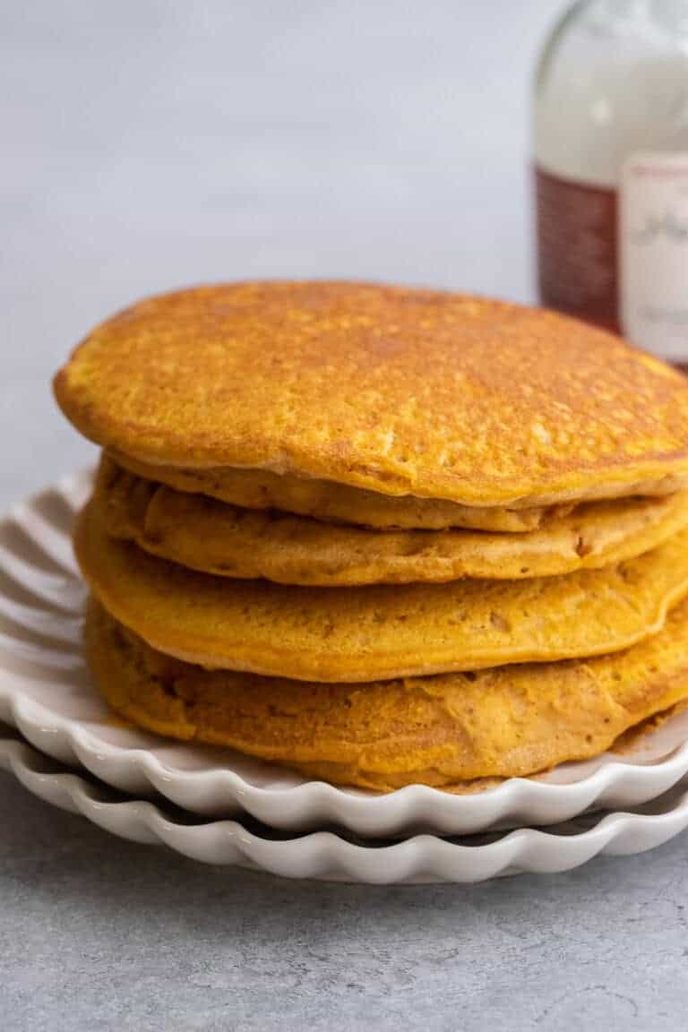 Quick Pumpkin Pancakes With Pancake Mix - Lifestyle of a Foodie
