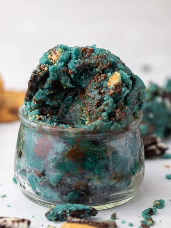 Cookie monster cookie dough