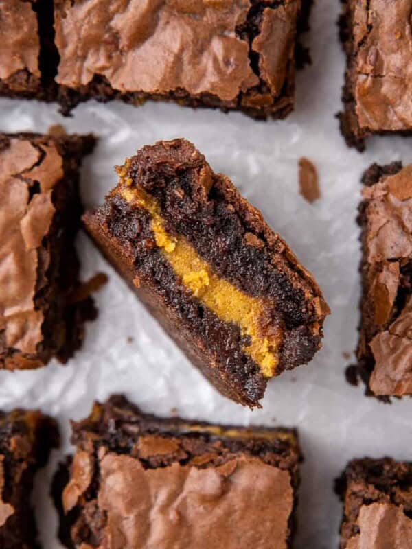 pumpkin brownies