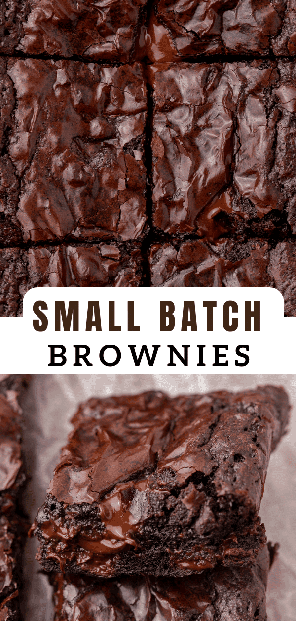 Small batch brownies 