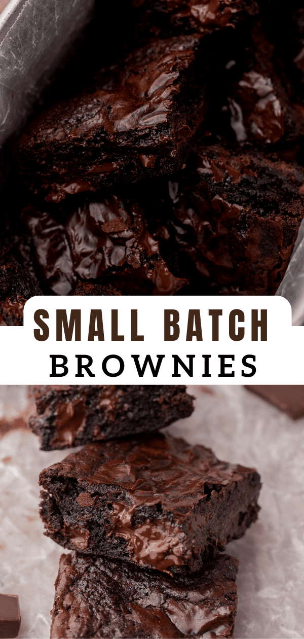 Small batch brownies 