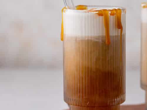 Starbucks salted caramel cold foam cold brew recipe - Lifestyle of