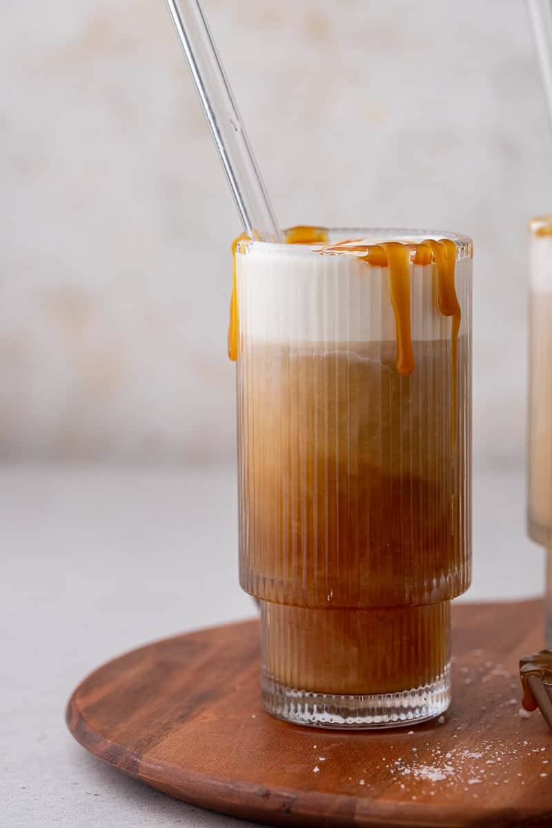 Salted Caramel Cream Cold Brew with Collagen - Peanut Butter and