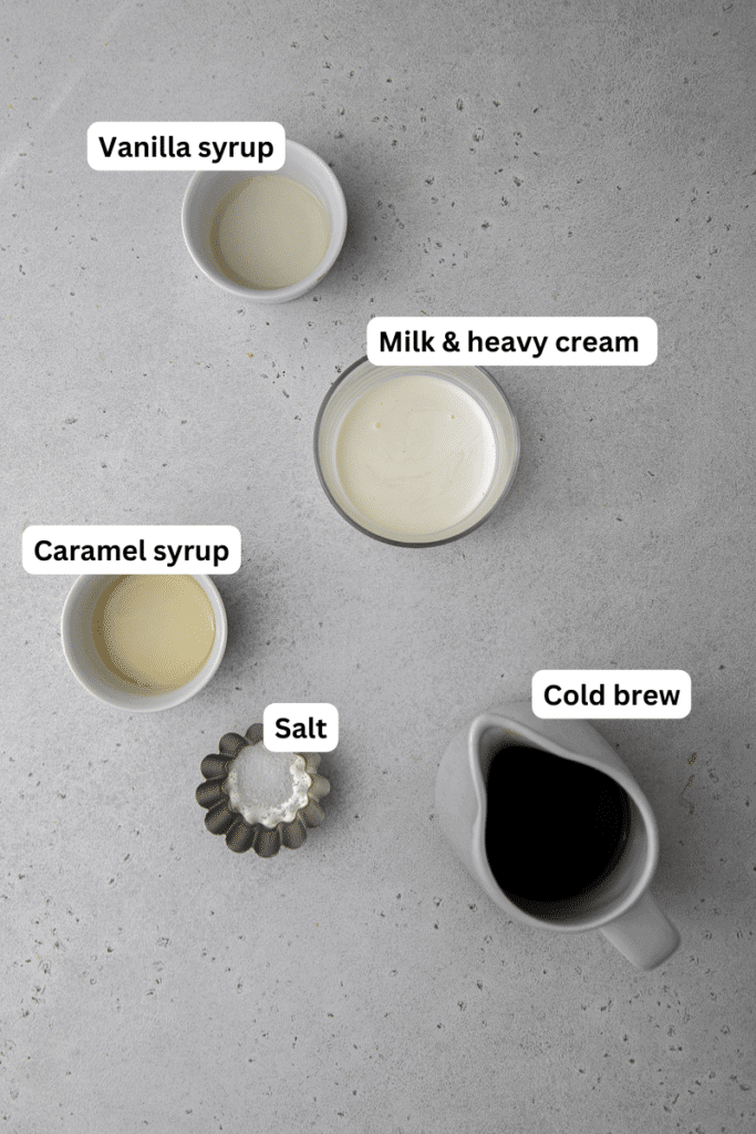 Copycat Starbucks Salted Cream Cold Foam Cold Brew - Cass Clay Cooking