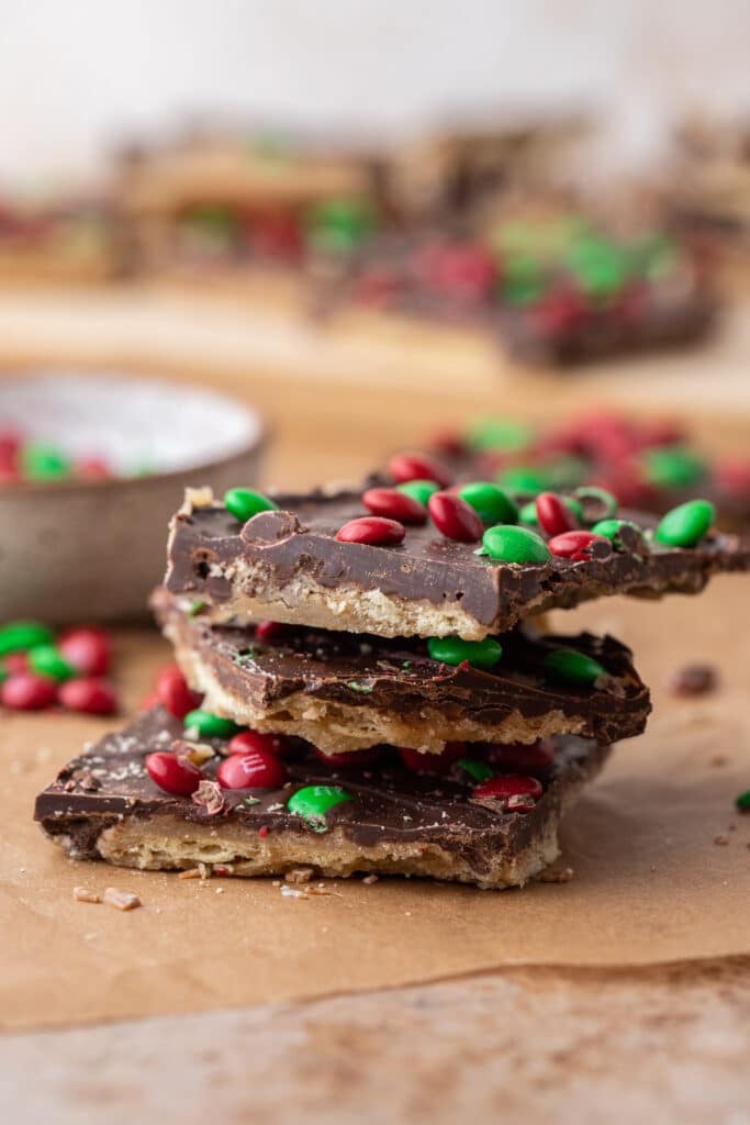 Christmas crack stacked